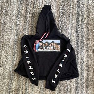 FRIENDS Women’s 2XL cropped hoodie. Used